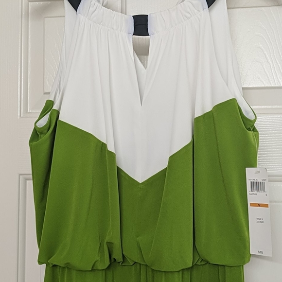 Color block style maxi dress - Picture 4 of 5